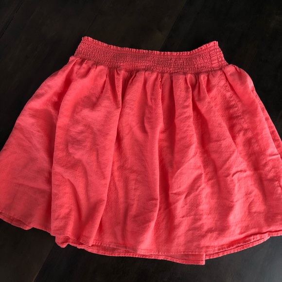 Old Navy Coral Textured Skirt - Picture 6 of 7